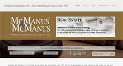 Desktop Screenshot of mcmanusestateplanning.com