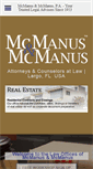 Mobile Screenshot of mcmanusestateplanning.com